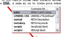  Neke varijante dugo o�ekivane IntelliSense tehnologije 