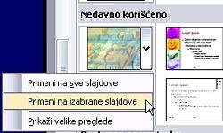  PowerPoint sadr�i zanimljiva re�enja
 automatskih sadr�aja na srpskom,
 a ima i drugih lokalizovanih predlo�aka 