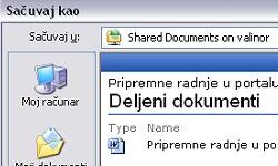 Microsoft Office 2003
 se prirodno integri�e u SharePoint portal 