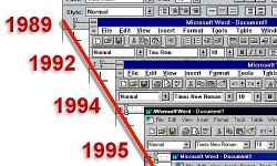  Sedamnaest godina je ve�nost
 u istoriji informati�ke industrije:
 ovako je rastao Microsoft Word 