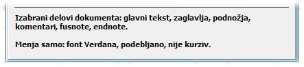 Info polje